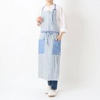 【トゥーワントゥーキッチンストア/212 KITCHEN STORE / GOODS】のリネンストライプ フルエプロン ホルターネック WH BL その他|ID: prp329100003920291 ipo3291000000029589241