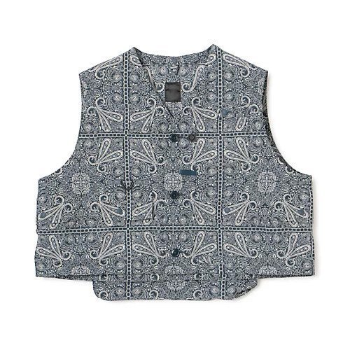 【ダイワ ピアサーティーナイン/DAIWA PIER39 / MEN】のTECH OVER VEST PAISLEY インテリア・キッズ・メンズ・レディースファッション・服の通販 founy(ファニー) https://founy.com/ ファッション Fashion メンズファッション Men's Style Online 2024年 2024 2024春夏・S/S Ss,Spring/Summer,2024 シンプル Simple ブロード Broad プリント Print ベスト Vest ペイズリー Paisley ポケット Pocket モチーフ Motif ワーク Work |ID: prp329100003921701 ipo3291000000032174175