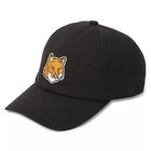 【メゾン キツネ/MAISON KITSUNE】のLARGE FOX HEAD 6P CAP BLACK|ID: prp329100003925185 ipo3291000000026833524