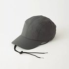 【グリーンレーベル リラクシング / ユナイテッドアローズ/green label relaxing / UNITED ARROWS】のコードツキ ナイロン キャップ - UVケア・ハンドウォッシュ - DK.GRAY|ID: prp329100003926145 ipo3291000000026557495