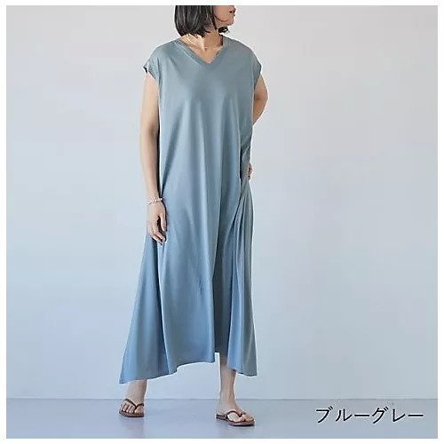 【ドレスハーセルフ/DRESS HERSELF】のカットソー/シルクソフトリネン フレアワンピース【アンサンブル可】 インテリア・キッズ・メンズ・レディースファッション・服の通販 founy(ファニー) https://founy.com/ ファッション Fashion レディースファッション WOMEN ワンピース Dress アンサンブル Ensemble カットソー Cut And Sew カーディガン Cardigan シルク Silk ドレープ Drape ネックレス Necklace 人気 Popularity フレア Flare ボレロ Bolero リネン Linen おすすめ Recommend 夏 Summer |ID: prp329100003927084 ipo3291000000027504524