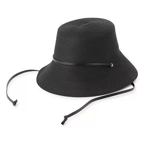 【キジマ タカユキ/KIJIMA TAKAYUKI】のPAPER BRAID BUCKET HAT インテリア・キッズ・メンズ・レディースファッション・服の通販 founy(ファニー) ファッション Fashion レディースファッション Fashion for Women キャップ&ハット Hats & Caps 2024年 2024 2024春夏・S/S Spring/Summer 2024 SS24 メタル Metal, Metal Parts 夏 Summer 春 Spring S/S・春夏 SS, Spring/Summer, Warm Season 軽量 Lightweight, Ultra Light BLACK|ID: prp329100003927133 ipo3291000000034366912