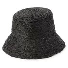 【キジマ タカユキ/KIJIMA TAKAYUKI】のRAFFIA HONEYCOMB BRAID BUCKET HAT BLACK|ID: prp329100003927134 ipo3291000000027529533