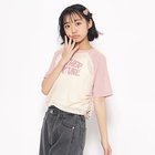 【ピンク ラテ/PINK-latte / KIDS】の【2点SET】シアーラグランTシャツ ピンク|ID: prp329100003927269 ipo3291000000029586583