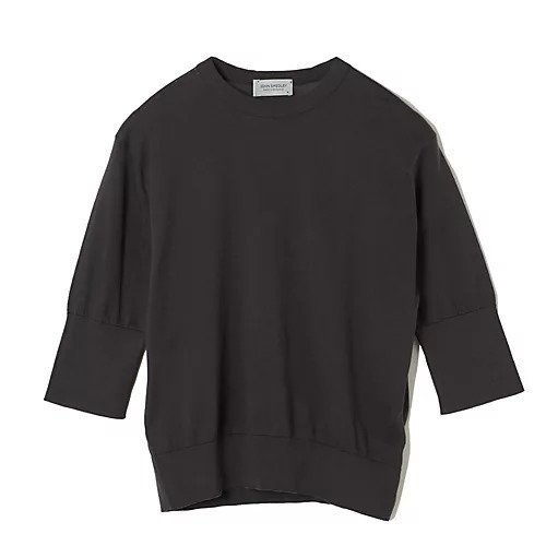 【エクラ/eclat】のターンナッププルオーバー インテリア・キッズ・メンズ・レディースファッション・服の通販 founy(ファニー) 　ファッション　Fashion　レディースファッション　Ladies' Fashion Online　トップス・カットソー　Tops/Tshirt　プルオーバー　Pullover　カシミヤ　Cashmere　シルク　Silk　人気　Popularity　別注　Special Order　洗える　Washable　【別注色】ダークグレー|ID: prp329100003927985 ipo3291000000032616816