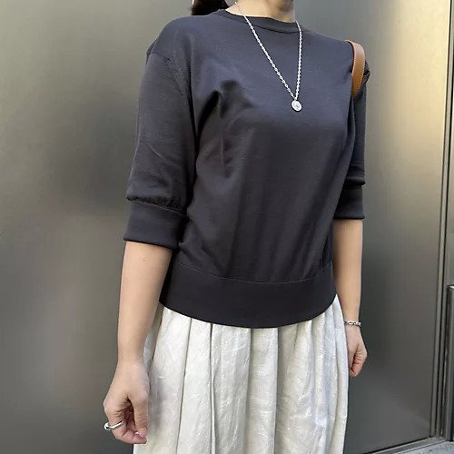 【エクラ/eclat】のターンナッププルオーバー 人気、トレンドファッション・服の通販 founy(ファニー) 　ファッション　Fashion　レディースファッション　Ladies' Fashion Online　トップス・カットソー　Tops/Tshirt　プルオーバー　Pullover　カシミヤ　Cashmere　シルク　Silk　人気　Popularity　別注　Special Order　洗える　Washable　other-3|ID: prp329100003927985 ipo3291000000032616818