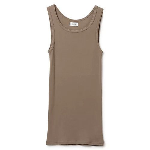 【シオタ/CIOTA】のRibbed Tank Top インテリア・キッズ・メンズ・レディースファッション・服の通販 founy(ファニー) https://founy.com/ ファッション Fashion レディースファッション WOMEN ワンピース Dress ストレッチ Stretch タンク Tank テレコ Tereko フィット Fit |ID: prp329100003934434 ipo3291000000027523346