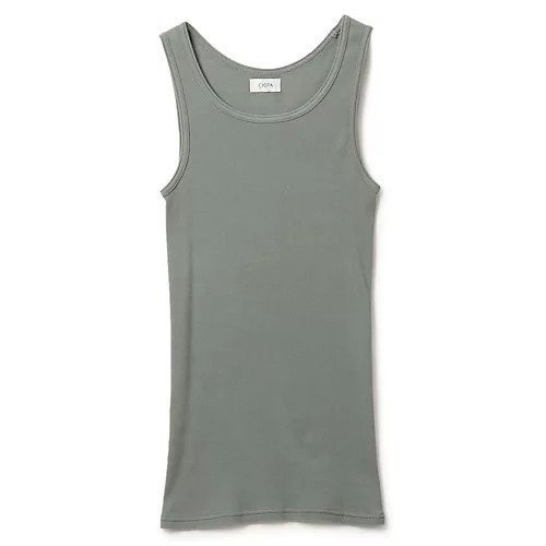 【シオタ/CIOTA】のRibbed Tank Top インテリア・キッズ・メンズ・レディースファッション・服の通販 founy(ファニー) 　ファッション　Fashion　レディースファッション　WOMEN　ワンピース　Dress　ストレッチ　Stretch　タンク　Tank　テレコ　Tereko　フィット　Fit　Mint|ID: prp329100003934434 ipo3291000000029317532