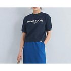 【グリーンレーベル リラクシング / ユナイテッドアローズ/green label relaxing / UNITED ARROWS】のロゴ スウェット ショートスリーブ プルオーバー NAVY|ID: prp329100003934438 ipo3291000000028184166