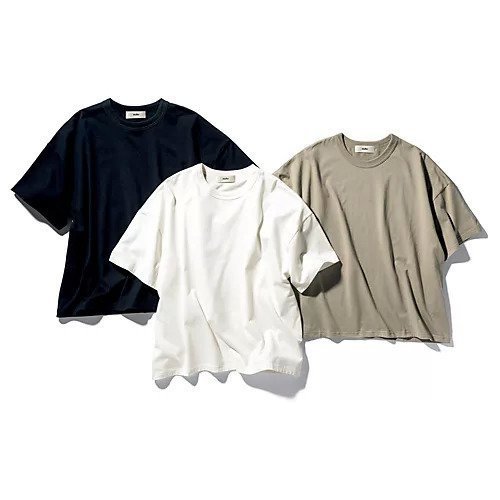 【エクラ/eclat】のハーフスリーブTシャツ 人気、トレンドファッション・服の通販 founy(ファニー) 　ファッション　Fashion　レディースファッション　Fashion for Women　トップス・カットソー　Cut & Sew Tops　シャツ・ブラウス・オフィスカジュアル　Elegant Blouses & Button-Ups　ロングTシャツ・Tシャツ　Longline T-Shirts & Tees　スリーブ　Sleeve, Long Sleeve / Short Sleeve　ハーフ　Half, Half-Length　ボックス　Boxy, Box Shape　別注　Limited Edition, Custom Order　洗える　Machine Washable　other-2|ID: prp329100003934440 ipo3291000000035914677
