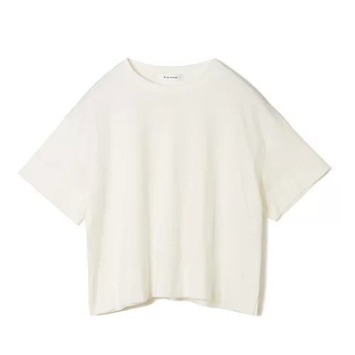 【イーバイエクラ/E by eclat】のボクシーTシャツ インテリア・キッズ・メンズ・レディースファッション・服の通販 founy(ファニー) https://founy.com/ ファッション Fashion レディースファッション Fashion for Women トップス・カットソー Cut & Sew Tops シャツ・ブラウス・オフィスカジュアル Elegant Blouses & Button-Ups ロングTシャツ・Tシャツ Longline T-Shirts & Tees なめらか Smooth, Silky Texture スリット Slit, Slit Detail 洗える Machine Washable |ID: prp329100003934443 ipo3291000000036052446