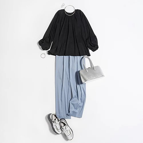 【イーバイエクラ/E by eclat】のブラウス見えカットソー 人気、トレンドファッション・服の通販 founy(ファニー) 　ファッション　Fashion　レディースファッション　WOMEN　トップス・カットソー　Tops/Tshirt　シャツ/ブラウス　Shirts/Blouses　カットソー　Cut and Sewn　エレガント 上品　Elegant　カットソー　Cut And Sew　ギャザー　Gather　ドレープ　Drape　洗える　Washable　other-3|ID: prp329100003934445 ipo3291000000031302813