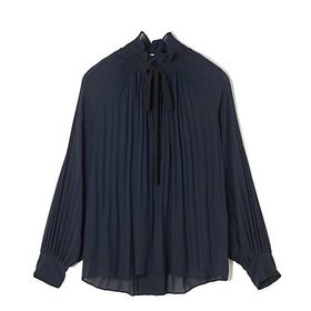 【ルネ/LUNE】のブラックタイプリーツブラウス 人気、トレンドファッション・服の通販 founy(ファニー) ファッション Fashion レディースファッション WOMEN トップス・カットソー Tops/Tshirt シャツ/ブラウス Shirts/Blouses カフス Cuffs ジャケット Jacket バランス Balance プリーツ Pleats ボトム Bottom リボン Ribbon エレガント 上品 Elegant 洗える Washable |ID:prp329100003934450