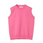 【イーバイエクラ/E by eclat】のすっきり見えノースリーブニット 人気、トレンドファッション・服の通販 founy(ファニー) ファッション Fashion レディースファッション Fashion for Women トップス・カットソー Cut & Sew Tops ニット Knit Tops & Sweaters キャミソール&ノースリーブ Camisoles & Sleeveless Tops アンサンブル Ensemble Set カーディガン Cardigan, Knitwear ノースリーブ Sleeveless, No-Sleeve ブラウジング Blouson Silhouette, Cinched Waist 洗える Machine Washable thumbnail ピンク|ID: prp329100003934454 ipo3291000000034953864