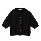 【イーバイエクラ/E by eclat】のクルーネック半袖カーディガン ブラック2|ID: prp329100003934457 ipo3291000000031822070