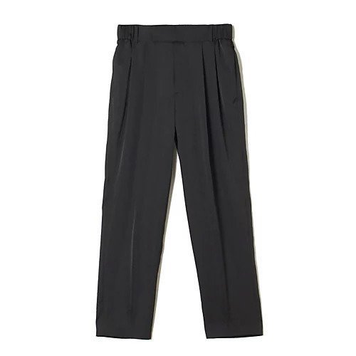 【イーバイエクラ/E by eclat】の艶タックテーパードパンツ インテリア・キッズ・メンズ・レディースファッション・服の通販 founy(ファニー) https://founy.com/ ファッション Fashion レディースファッション Fashion for Women パンツ Pants & Trousers サテン Satin, Glossy Fabric センター Center, Center Line フラット Flat, Flat Shoes 洗える Machine Washable |ID: prp329100003934480 ipo3291000000030965953