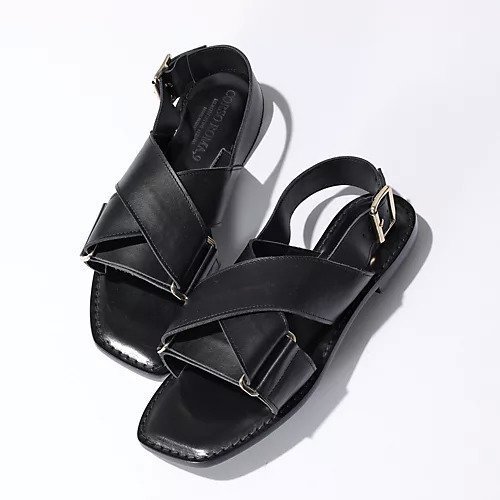 【コルソローマ9/CORSO ROMA9】のクロスベルトサンダル インテリア・キッズ・メンズ・レディースファッション・服の通販 founy(ファニー) https://founy.com/ ファッション Fashion レディースファッション Fashion for Women ベルト&ウエストマーク Belts & Waist Accessories モダン Modern, Contemporary 夏 Summer |ID: prp329100003934491 ipo3291000000034942375