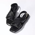【コルソローマ9/CORSO ROMA9】のクロスベルトサンダル 人気、トレンドファッション・服の通販 founy(ファニー) ファッション Fashion レディースファッション Fashion for Women ベルト&ウエストマーク Belts & Waist Accessories モダン Modern, Contemporary 夏 Summer thumbnail ブラック|ID: prp329100003934491 ipo3291000000034942376