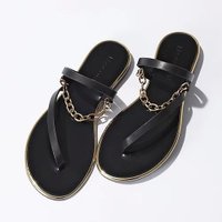 【エクラ/eclat】の【徳原文子さん別注】チェーンモチーフサンダル 人気、トレンドファッション・服の通販 founy(ファニー) ファッション Fashion レディースファッション WOMEN エレガント 上品 Elegant チェーン Chain トリミング Trimming フィット Fit 別注 Special Order |ID:prp329100003934492