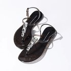 【ファビオ ルスコーニ/FABIO RUSCONI】のPVCビジューつきトングサンダル 人気、トレンドファッション・服の通販 founy(ファニー) ファッション Fashion レディースファッション Fashion for Women サンダル Sandals, Summer Shoes デニム Denim, Jeans Material ドレス Dress, One-Piece ビジュー Bijou, Jewel-like Accent 夏 Summer thumbnail ブラック|ID: prp329100003934494 ipo3291000000034942381