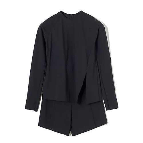 【スピード/Speedo】のセットアップスイムウエア インテリア・キッズ・メンズ・レディースファッション・服の通販 founy(ファニー) 　ファッション　Fashion　レディースファッション　WOMEN　セットアップ　Setup　キュロット　Culottes　スイムウエア　Swim Wear　スリット　Slit　セパレート　Separate　フレア　Flare　フロント　Front　ボトム　Bottom　別注　Special Order　洗える　Washable　ブラック|ID: prp329100003934581 ipo3291000000031888865