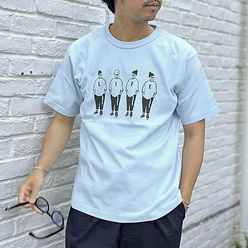 【ノーリーズ グッドマン/NOLLEY'S goodman / MEN】の【BARNS OUTFITTERS】別注タフネックTシャツ LIFE インテリア・キッズ・メンズ・レディースファッション・服の通販 founy(ファニー) https://founy.com/ ファッション Fashion メンズファッション MEN ヴィンテージ Vintage グラフィック Graphic サンダル Sandals ショーツ Shorts スペシャル Special ダブル Double フロント Front プリント Print ベーシック Basic 別注 Special Order 夏 Summer |ID: prp329100003934739 ipo3291000000028446492