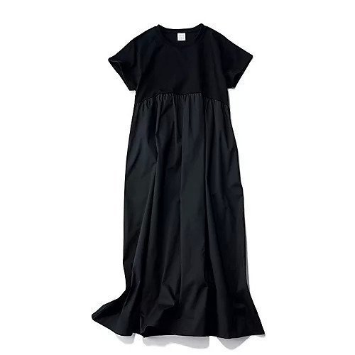 【トゥエルブクローゼット/12closet】の【洗える】ウエストリボンつき異素材切替ワンピース インテリア・キッズ・メンズ・レディースファッション・服の通販 founy(ファニー) https://founy.com/ ファッション Fashion レディースファッション WOMEN ワンピース Dress ギャザー Gather ドッキング Docking バランス Balance ポケット Pocket リボン Ribbon 切替 Switching 洗える Washable |ID: prp329100003936854 ipo3291000000030967062