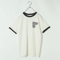 【プログレスランニング クラブ/Progress Running Club】の【石上美津江さん別注】【洗える】”PROGRESS RUNNING CLUB 1998” Logo Print Ringer Tee 人気、トレンドファッション・服の通販 founy(ファニー) ファッション Fashion レディースファッション WOMEN パイピング Piping 別注 Special Order 洗える Washable |ID:prp329100003942610