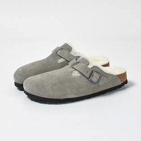 【ビルケンシュトック/BIRKENSTOCK】 Boston VL Sheepskin人気、トレンドファッション・服の通販 founy(ファニー) ファッション Fashion レディースファッション WOMEN インソール Insole スエード Suede ボストン Boston ライニング Lining 人気 Popularity 定番 Standard |ID:prp329100003942731