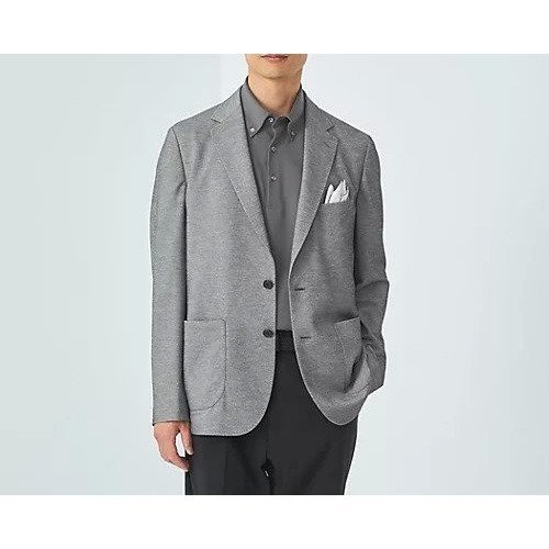 【グリーンレーベルリラクシング/green label relaxing / UNITED ARROWS / MEN】のジャージ カノコ 2B ジャケット-ウォッシャブル・ストレッチ・防シワ・吸水速乾- インテリア・キッズ・メンズ・レディースファッション・服の通販 founy(ファニー) 　ファッション　Fashion　メンズファッション　MEN　インナー　Inner　ウォッシャブル　Washable　春　Spring　カットソー　Cut And Sew　吸水　Water Absorption　鹿の子　Pique　ジャケット　Jacket　ジャージ　Jersey　ジャージー　Jersey　ストレッチ　Stretch　スラックス　Slacks　ダウン　Down　ドレス　Dress　定番　Standard　パッチ　Patch　フロント　Front　ベーシック　Basic　ポケット　Pocket　ポロシャツ　Polo Shirt　半袖　Short Sleeve　S/S・春夏　Ss・Spring/Summer　おすすめ　Recommend　夏　Summer　MD.GRAY|ID: prp329100003944464 ipo3291000000029535640