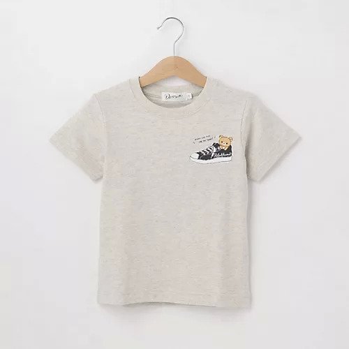 【デッサン/Dessin / KIDS】のリラックマコラボTシャツ インテリア・キッズ・メンズ・レディースファッション・服の通販 founy(ファニー) https://founy.com/ ファッション Fashion キッズファッション KIDS スニーカー Sneakers スマート Smart ワンポイント One Point |ID: prp329100003948611 ipo3291000000027327008