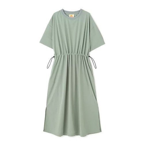 【ヒューマンウーマン/HUMAN WOMAN】のTシャツワンピース 人気、トレンドファッション・服の通販 founy(ファニー) 　ファッション　Fashion　レディースファッション　Fashion for Women　ワンピース　Dresses　シャツワンピース / 1枚で着映えコーデ　Shirt Dresses　おすすめ　Recommended / Our Picks　コラボ　Collaboration, Collab　スタンダード　Standard, Basic　ストレッチ　Stretch, Stretchy Fabric　スピンドル　Spindle, Drawcord　スリット　Slit, Slit Detail　モノトーン　Monotone, Black and White　別注　Limited Edition, Custom Order　 other-1|ID: prp329100003951951 ipo3291000000026687590