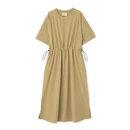 【ヒューマンウーマン/HUMAN WOMAN】のTシャツワンピース 人気、トレンドファッション・服の通販 founy(ファニー) 　ファッション　Fashion　レディースファッション　Fashion for Women　ワンピース　Dresses　シャツワンピース / 1枚で着映えコーデ　Shirt Dresses　おすすめ　Recommended / Our Picks　コラボ　Collaboration, Collab　スタンダード　Standard, Basic　ストレッチ　Stretch, Stretchy Fabric　スピンドル　Spindle, Drawcord　スリット　Slit, Slit Detail　モノトーン　Monotone, Black and White　別注　Limited Edition, Custom Order　other-2|ID: prp329100003951951 ipo3291000000031293996