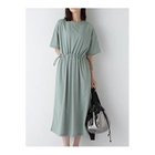 【ヒューマンウーマン/HUMAN WOMAN】のTシャツワンピース 人気、トレンドファッション・服の通販 founy(ファニー) ファッション Fashion レディースファッション Fashion for Women ワンピース Dresses シャツワンピース / 1枚で着映えコーデ Shirt Dresses おすすめ Recommended / Our Picks コラボ Collaboration, Collab スタンダード Standard, Basic ストレッチ Stretch, Stretchy Fabric スピンドル Spindle, Drawcord スリット Slit, Slit Detail モノトーン Monotone, Black and White 別注 Limited Edition, Custom Order thumbnail セージ|ID: prp329100003951951 ipo3291000000035238890