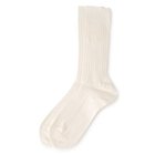 【マルコモンド/MARCOMONDE】のwide rib cotton socks White|ID: prp329100003959393 ipo3291000000026100411