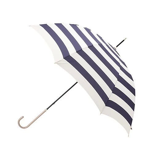 【デッサン/Dessin】の晴雨兼用ボーダーアンブレラ(長傘) インテリア・キッズ・メンズ・レディースファッション・服の通販 founy(ファニー) https://founy.com/ ファッション Fashion レディースファッション WOMEN 傘 / レイングッズ Umbrellas/Rainwear シンプル Simple スタンダード Standard ボーダー Border ワンポイント One Point 傘 Umbrella |ID: prp329100003963914 ipo3291000000026126573