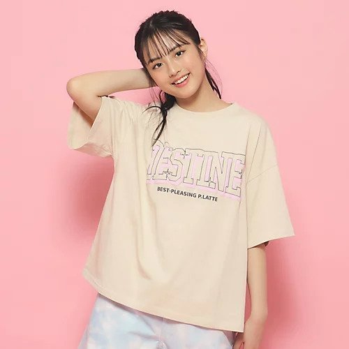 【ピンク ラテ/PINK-latte / KIDS】の【接触冷感】発泡プリントカレッジロゴTシャツ インテリア・キッズ・メンズ・レディースファッション・服の通販 founy(ファニー) https://founy.com/ ファッション Fashion キッズファッション KIDS おすすめ Recommend ガーリー Girly グラフィック Graphic プリント Print ベーシック Basic 人気 Popularity 夏 Summer 定番 Standard |ID: prp329100003963991 ipo3291000000029990299