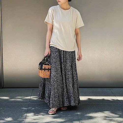 【スアデオ/suadeo】のコットン混ブークレーTシャツ 人気、トレンドファッション・服の通販 founy(ファニー) 　ファッション　Fashion　レディースファッション　WOMEN　トップス・カットソー　Tops/Tshirt　シャツ/ブラウス　Shirts/Blouses　ロング / Tシャツ　T-Shirts　コンパクト　Compact　シンプル　Simple　ループ　Loop　エレガント 上品　Elegant　洗える　Washable　other-2|ID: prp329100003965132 ipo3291000000031301561