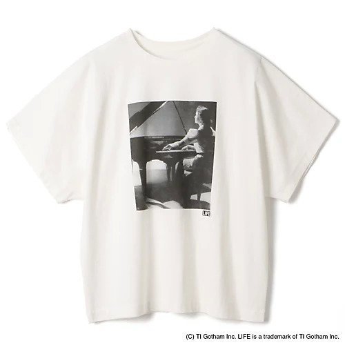 【スアデオ/suadeo】のドルマンスリーブ LIFE フォトプリントT インテリア・キッズ・メンズ・レディースファッション・服の通販 founy(ファニー) https://founy.com/ ファッション Fashion レディースファッション WOMEN インナー Inner 洗える Washable プリント Print リラックス Relax |ID: prp329100003965133 ipo3291000000027983650