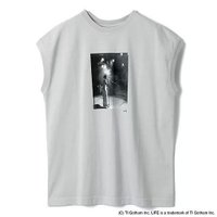 【スアデオ/suadeo】のフレンチスリーブ LIFE フォトプリントT 人気、トレンドファッション・服の通販 founy(ファニー) ファッション Fashion レディースファッション Fashion for Women インナー Innerwear 洗える Machine Washable スリーブ Sleeve, Long Sleeve / Short Sleeve フィット Fit, Slim Fit フレンチ French, French Style プリント Print, Printed Pattern |ID:prp329100003965138