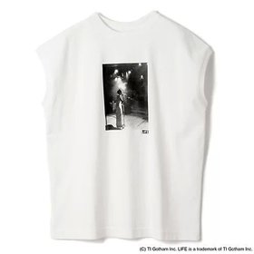 【スアデオ/suadeo】のフレンチスリーブ LIFE フォトプリントT 人気、トレンドファッション・服の通販 founy(ファニー) ファッション Fashion レディースファッション Fashion for Women インナー Innerwear 洗える Machine Washable スリーブ Sleeve, Long Sleeve / Short Sleeve フィット Fit, Slim Fit フレンチ French, French Style プリント Print, Printed Pattern |ID:prp329100003965138