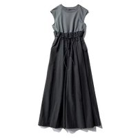 【スアデオ/suadeo】のドッキングワンピース 人気、トレンドファッション・服の通販 founy(ファニー) ファッション Fashion レディースファッション Fashion for Women ワンピース Dresses ギャザー Gathered, Ruffled コンパクト Compact, Small Size 吸水 Absorbent, Quick-Dry スリーブ Sleeve, Long Sleeve / Short Sleeve ドッキング Docking, Mixed Material フェミニン Feminine, Girly フラップ Flap, Flap Pocket フレア Flare, Flared フレンチ French, French Style ポケット Pocket, Pocket Detail マキシ Maxi, Full Length リボン Ribbon, Bow 夏 Summer 旅行 Travel |ID:prp329100003965175