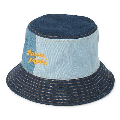 【メゾン キツネ/MAISON KITSUNE】のDENIM BUCKET HAT インテリア・キッズ・メンズ・レディースファッション・服の通販 founy(ファニー) https://founy.com/ ファッション Fashion レディースファッション WOMEN 帽子 Hats 2024年 2024 2024春夏・S/S Ss,Spring/Summer,2024 デニム Denim |ID: prp329100003968649 ipo3291000000026169114