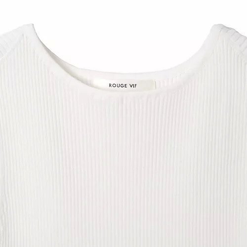 【ルージュ ヴィフ/Rouge vif】のノースリーブリブニット 人気、トレンドファッション・服の通販 founy(ファニー) 　ファッション　Fashion　レディースファッション　Fashion for Women　トップス・カットソー　Cut & Sew Tops　ニット　Knit Tops & Sweaters　キャミソール&ノースリーブ　Camisoles & Sleeveless Tops　おすすめ　Recommended / Our Picks　インナー　Innerwear　ノースリーブ　Sleeveless, No-Sleeve　定番　Standard, Basic Item　洗える　Machine Washable　other-3|ID: prp329100003969807 ipo3291000000031301505