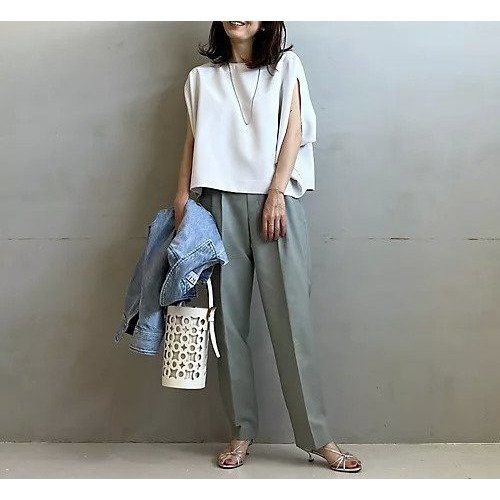 【エムセブンデイズ/M7days】のとろみ細見えスリットトップス 人気、トレンドファッション・服の通販 founy(ファニー) ファッション Fashion レディースファッション Fashion for Women トップス・カットソー Cut & Sew Tops とろみ Fluid, Flowy Fabric オケージョン Occasion Wear スリット Slit, Slit Detail セットアップ Set-Up, Coordinated Outfit 人気 Popular, Best Seller ビジネス 仕事 通勤 Business / Work / Commuting 洗える Machine Washable other-3|ID: prp329100003969810 ipo3291000000033139702