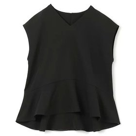 【エムセブンデイズ/M7days】 Vネックペプラムブラウス人気、トレンドファッション・服の通販 founy(ファニー) ファッション Fashion レディースファッション Fashion for Women トップス・カットソー Cut & Sew Tops シャツ・ブラウス・オフィスカジュアル Elegant Blouses & Button-Ups Vネックトップス V-Neck Tops / V-Cut Neckline Shirts スリーブ Sleeve, Long Sleeve / Short Sleeve フェミニン Feminine, Girly フリル Frill, Ruffle フレンチ French, French Style ペプラム Peplum, Flared Hem 洗える Machine Washable |ID:prp329100003969817