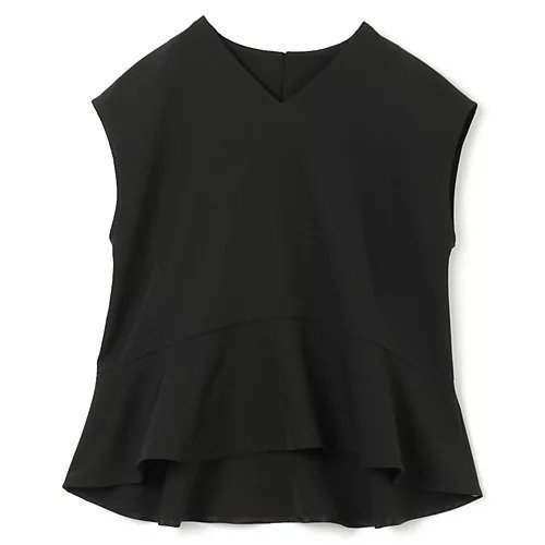 【エムセブンデイズ/M7days】のVネックペプラムブラウス インテリア・キッズ・メンズ・レディースファッション・服の通販 founy(ファニー) https://founy.com/ ファッション Fashion レディースファッション Fashion for Women トップス・カットソー Cut & Sew Tops シャツ・ブラウス・オフィスカジュアル Elegant Blouses & Button-Ups Vネックトップス V-Neck Tops / V-Cut Neckline Shirts スリーブ Sleeve, Long Sleeve / Short Sleeve フェミニン Feminine, Girly フリル Frill, Ruffle フレンチ French, French Style ペプラム Peplum, Flared Hem 洗える Machine Washable |ID: prp329100003969817 ipo3291000000035914368