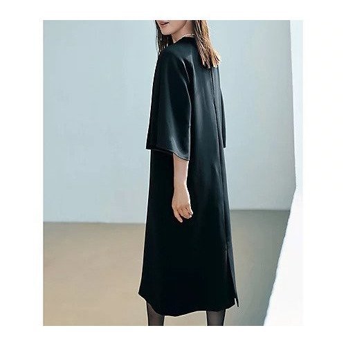 【エムセブンデイズ/M7days】の【加藤かすみさんコラボ】袖スリットコクーンワンピース 人気、トレンドファッション・服の通販 founy(ファニー) 　ファッション　Fashion　レディースファッション　Ladies' Fashion Online　ワンピース　Dress　エレガント 上品　Elegant　コラボ　Collaboration　スリット　Slit　ドレープ　Drape　ネックレス　Necklace　フォーマル　Formal　ベーシック　Basic　other-2|ID: prp329100003969870 ipo3291000000032075251