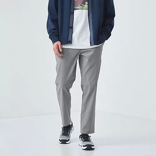 【グリーンレーベルリラクシング/green label relaxing / UNITED ARROWS / MEN】のストレッチ サッカー イージー パンツ ストライプ柄 9分丈 -伸縮性- インテリア・キッズ・メンズ・レディースファッション・服の通販 founy(ファニー) 　ファッション　Fashion　メンズファッション　MEN　ボトムス　Bottoms/Men　春　Spring　サッカー　Soccer　ストライプ　Stripe　ストレッチ　Stretch　ドローコード　Draw Cord　定番　Standard　ベーシック　Basic　無地　Plain Color　S/S・春夏　Ss・Spring/Summer　おすすめ　Recommend　夏　Summer　MD.GRAY|ID: prp329100003969925 ipo3291000000026177696