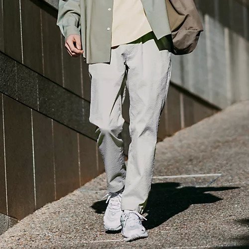 【グリーンレーベルリラクシング/green label relaxing / UNITED ARROWS / MEN】のストレッチ サッカー イージー パンツ ストライプ柄 9分丈 -伸縮性- インテリア・キッズ・メンズ・レディースファッション・服の通販 founy(ファニー) 　ファッション　Fashion　メンズファッション　MEN　ボトムス　Bottoms/Men　春　Spring　サッカー　Soccer　ストライプ　Stripe　ストレッチ　Stretch　ドローコード　Draw Cord　定番　Standard　ベーシック　Basic　無地　Plain Color　S/S・春夏　Ss・Spring/Summer　おすすめ　Recommend　夏　Summer　NATURAL|ID: prp329100003969925 ipo3291000000026177700